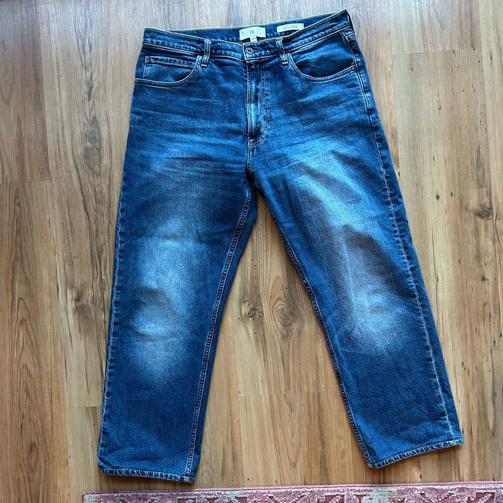 Banana Republic Straight Leg Medium Blue Jeans